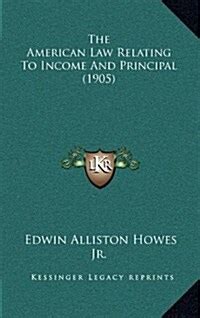 american law relating income principal PDF
